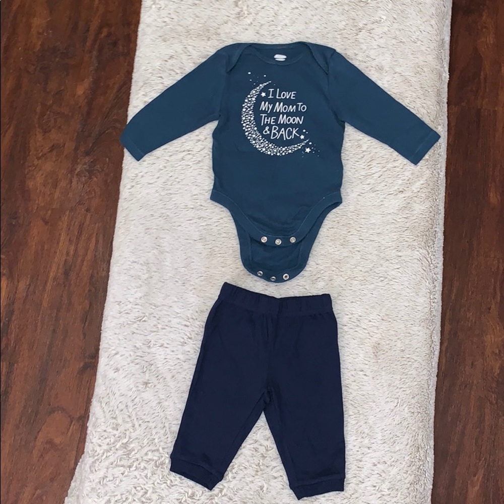 Long- Sleeve Onesie Outfit